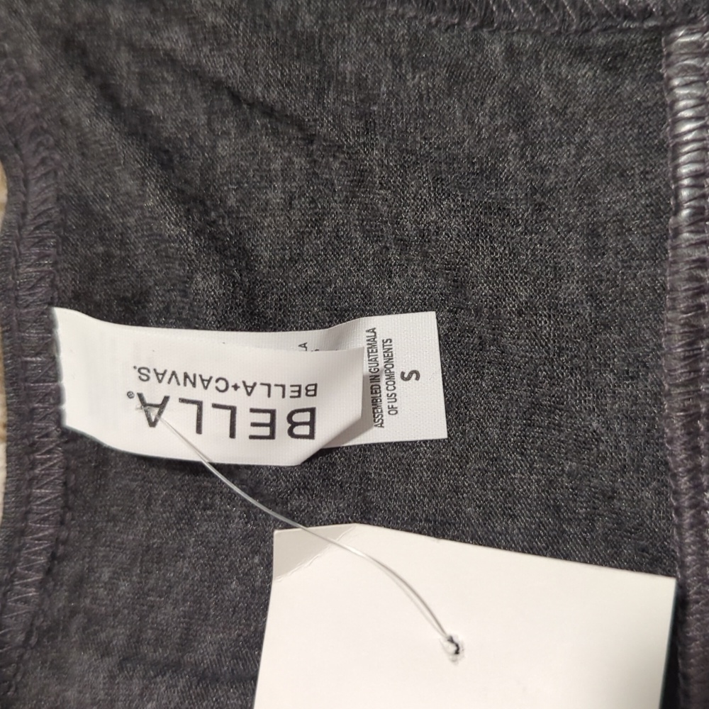 New GK Gymnastics Motivational Loose Flowy Tank - Heather Gray & Soft! - Picture 3 of 4